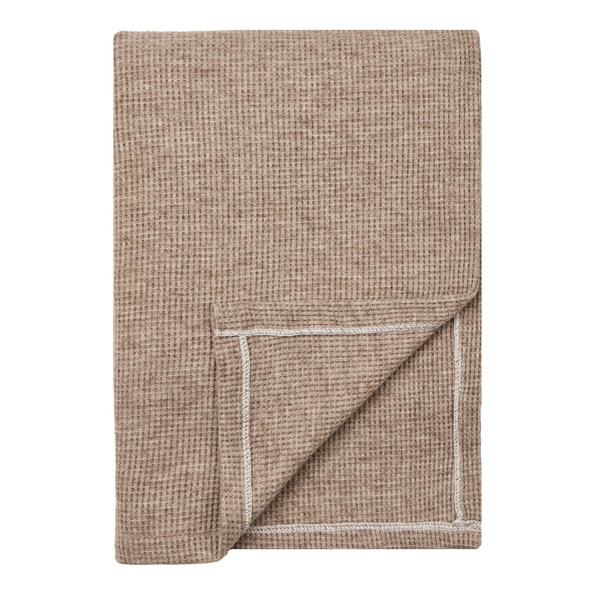 Puno Throw, Taupe — 130 × 156 cm