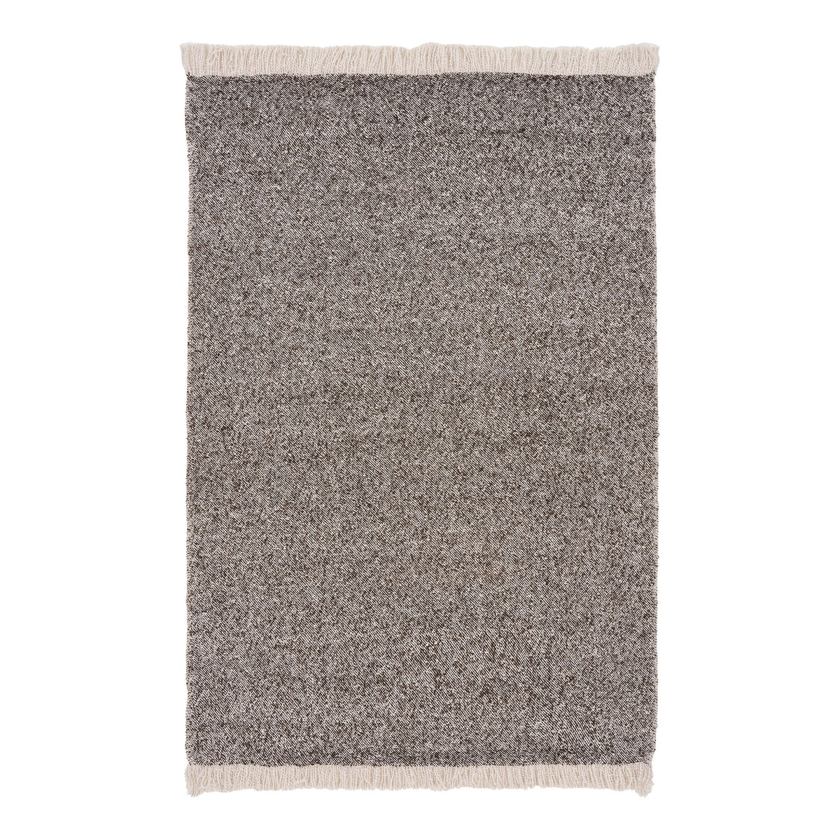 Manta Sira, Beige y Marrón — 130 × 180 cm