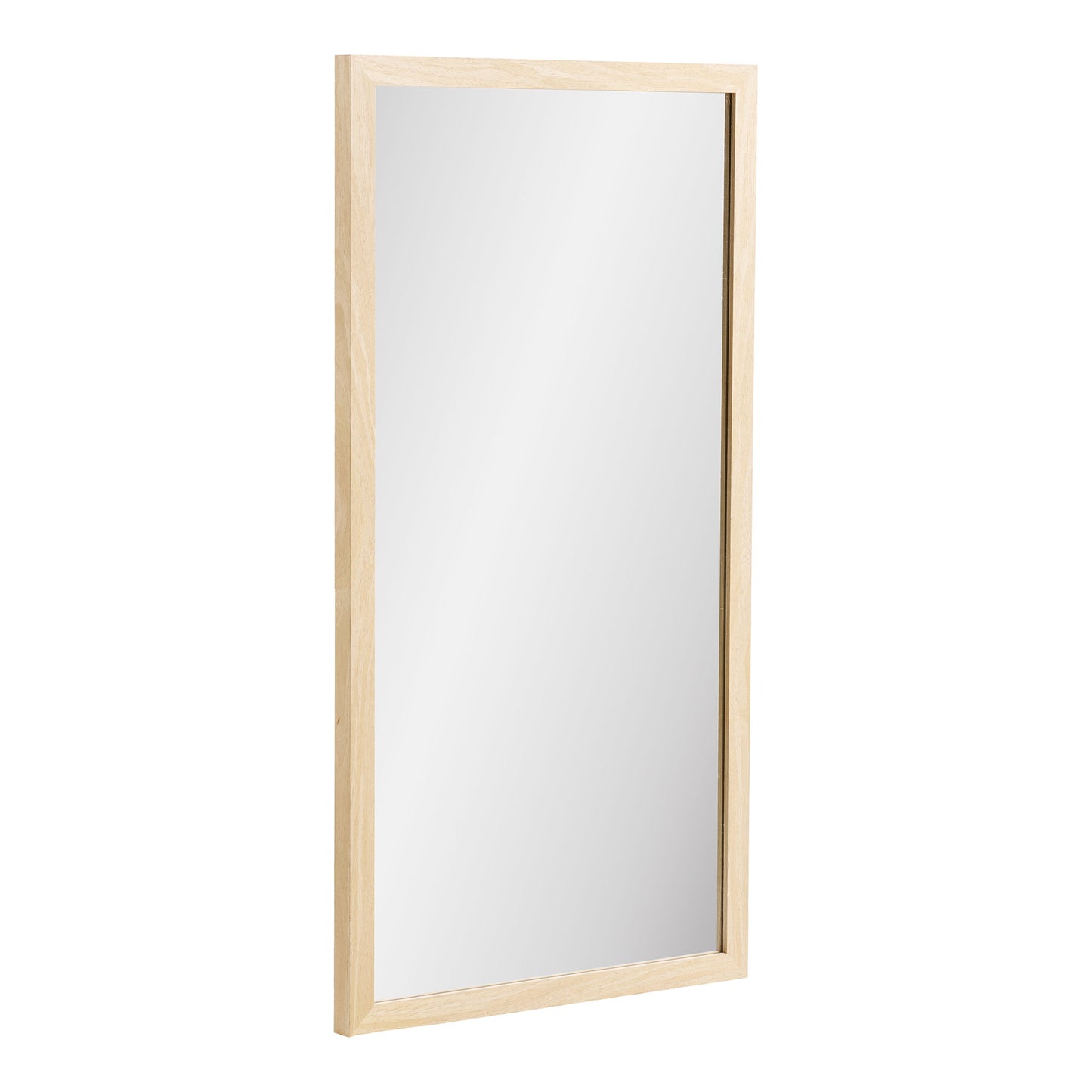 Espelho Scottsdale com Moldura em Madeira Natural — 45 × 75 cm