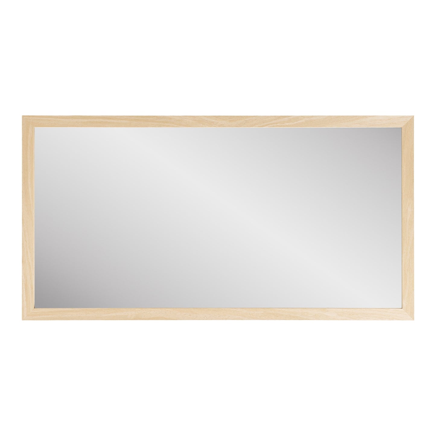 Espelho Scottsdale com Moldura em Madeira Natural — 45 × 75 cm