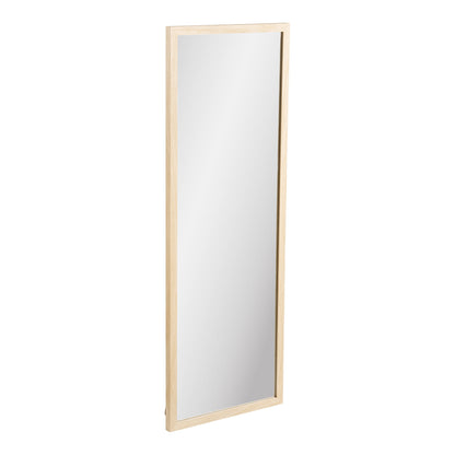 Espelho Scottsdale com Moldura em Madeira Natural — 45 × 110 cm