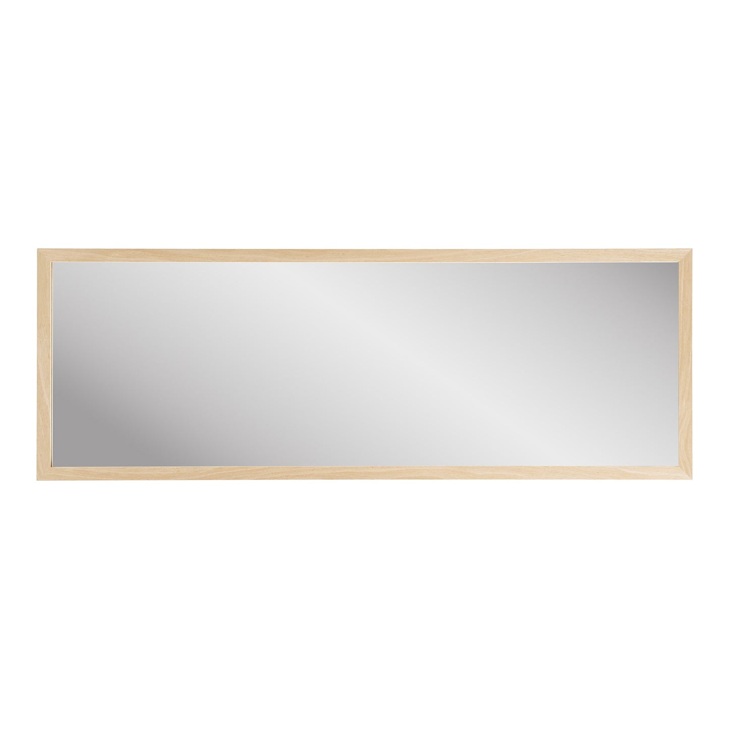 Espelho Scottsdale com Moldura em Madeira Natural — 45 × 110 cm