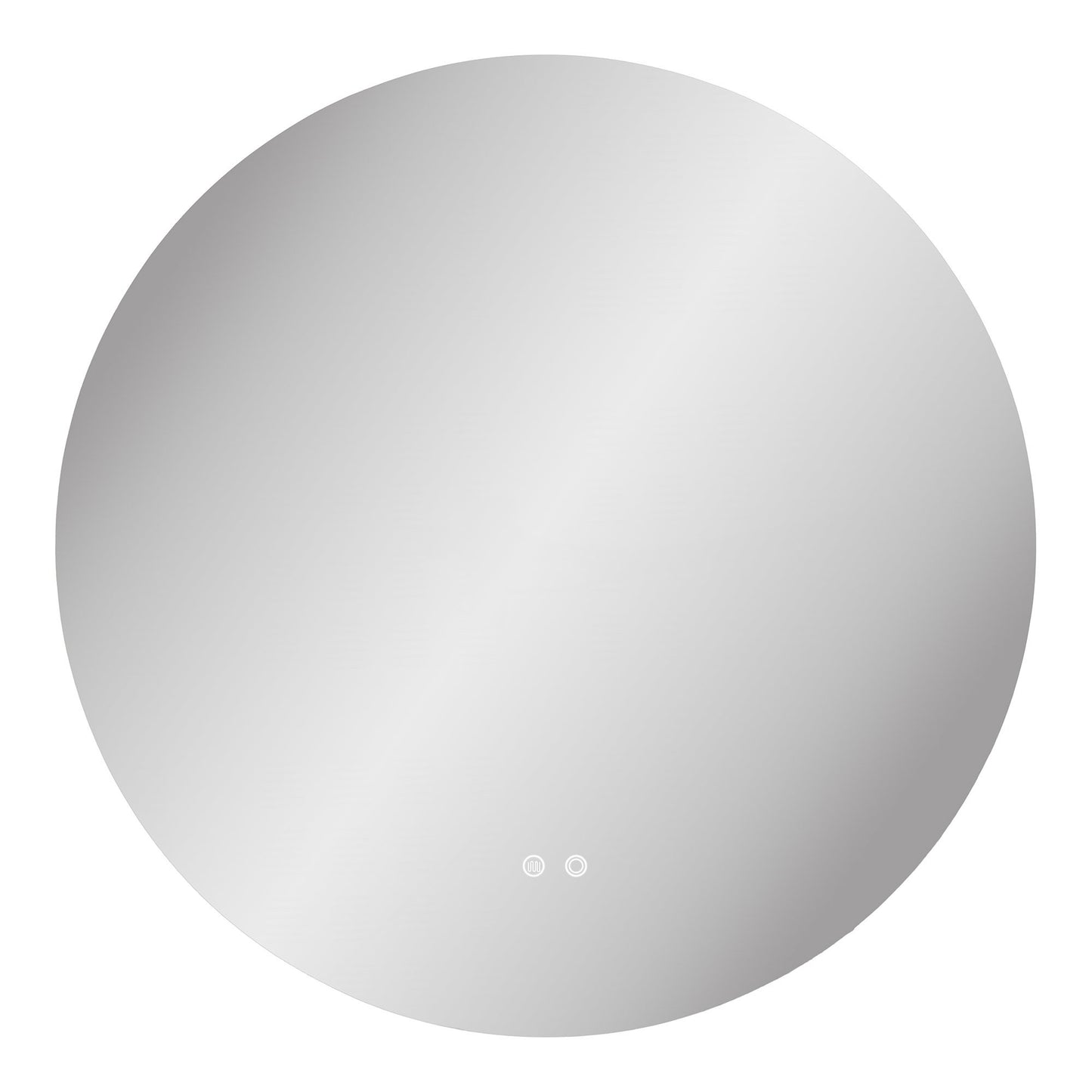 Espelho Kiama Redondo com LED e Anti-Embaciamento — Ø 80 cm