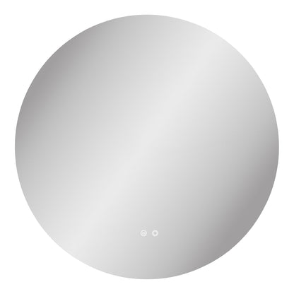 Espelho Kiama Redondo com LED e Anti-Embaciamento — Ø 80 cm