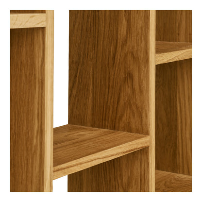 Prateleira de Parede Townsville em Carvalho Natural — 70 × 15 × 70 cm