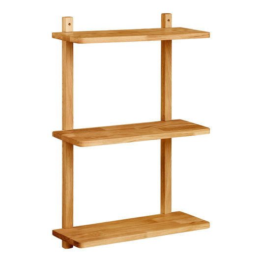 Prateleira de Parede Townsville em Carvalho Natural — 50 × 20 × 75 cm
