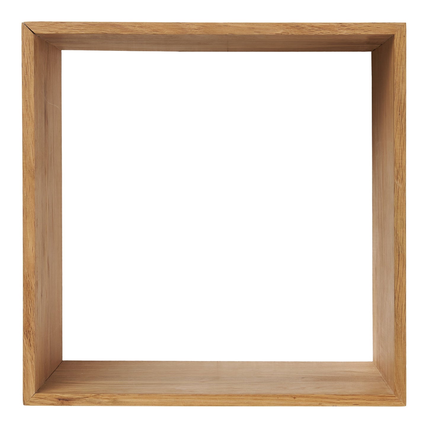 Prateleira de Parede Lattoon em Carvalho Natural — 30 × 18 × 30 cm