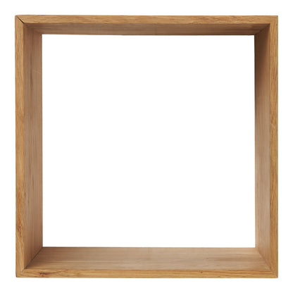 Prateleira de Parede Lattoon em Carvalho Natural — 30 × 18 × 30 cm