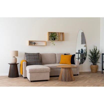 Prateleira-Caixa Ember em Bambu Natural — 70 × 15 × 19,5 cm