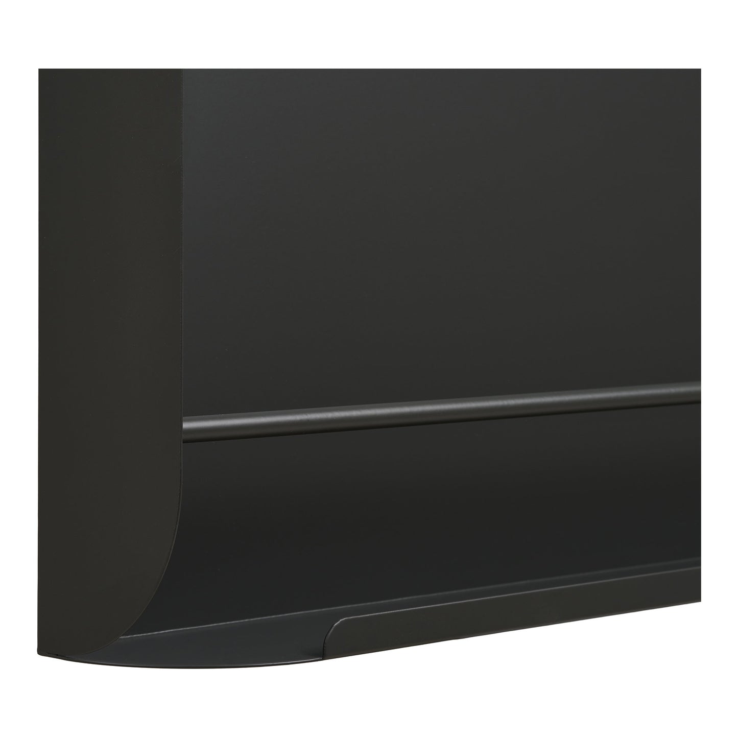 Prateleira de Parede Volterra em Metal Cinzento-Escuro — 60 × 7 × 30 cm