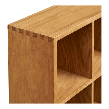 Soria Wall Shelf in Natural Oak — 39 × 11 × 51 cm