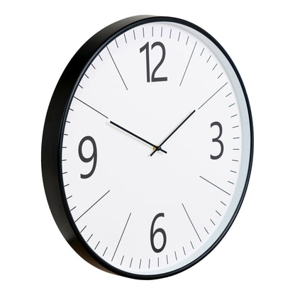 Relógio de Parede Biel, Preto e Branco Ø 51 cm
