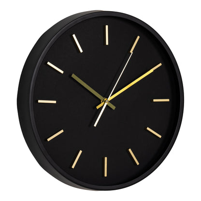 Relógio de Parede Kensington, Preto — Ø 35 cm