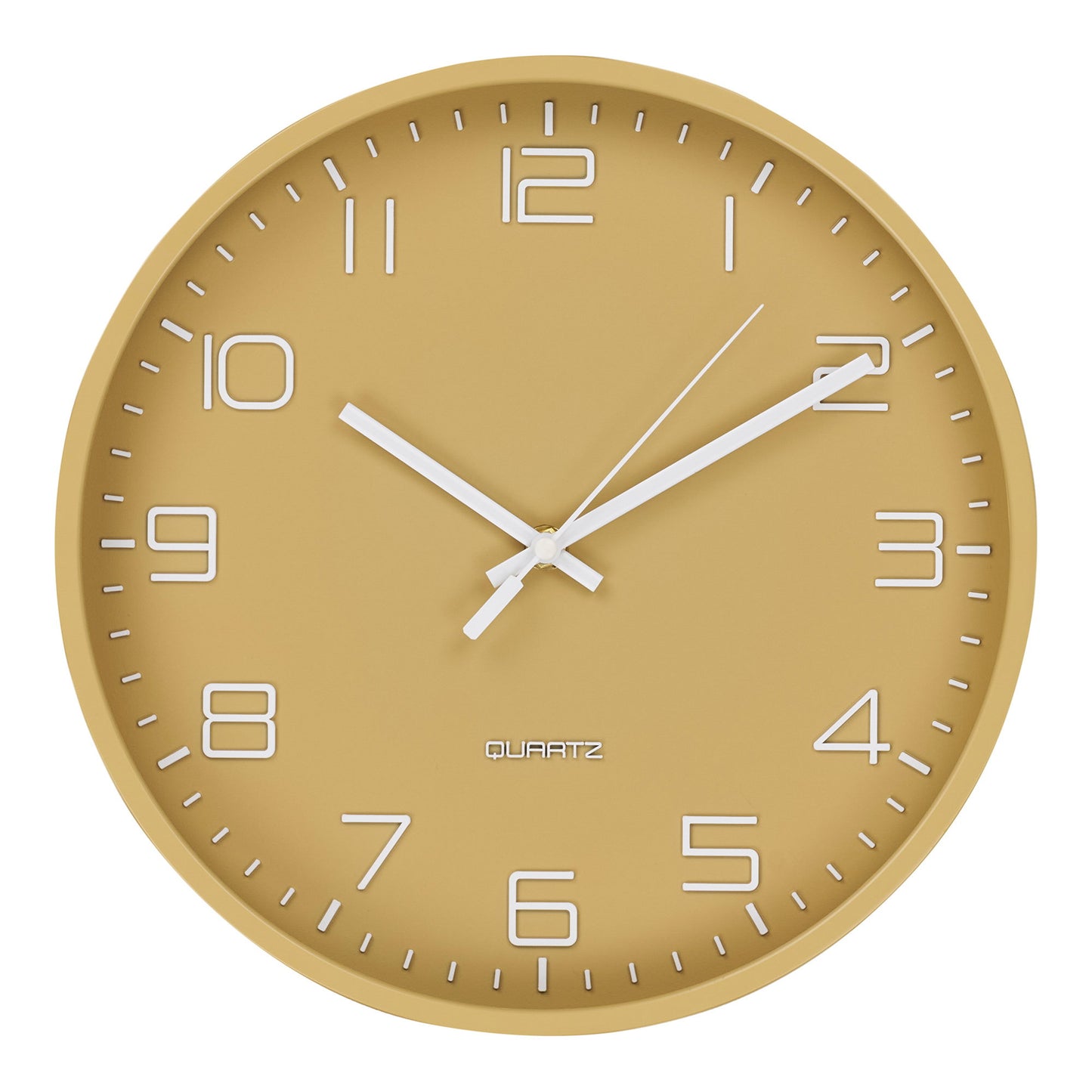 Relógio de Parede Rosolini, Ocre — Ø 30 cm