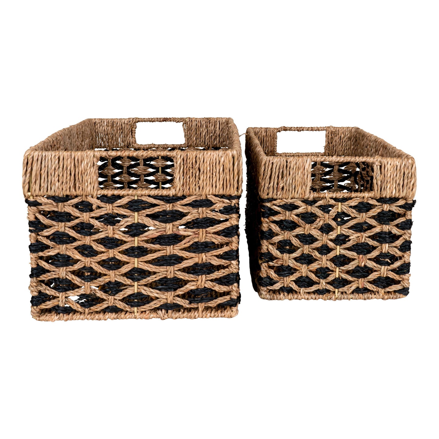 Conjunto de 2 Cestos Salar em Erva-Marinha Natural