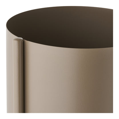 Vaso de Chão em Aço Castanho — 75,5 cm
