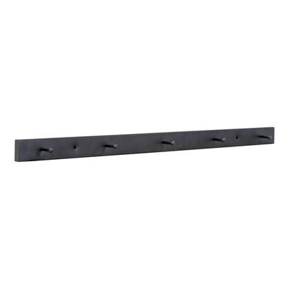 Perchero de Pared Vita de Acero Negro — 70 cm