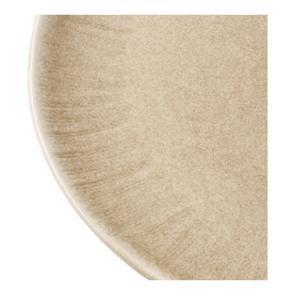 Set of 4 Viola Beige Stoneware Dinner Plates — Ø 27 cm
