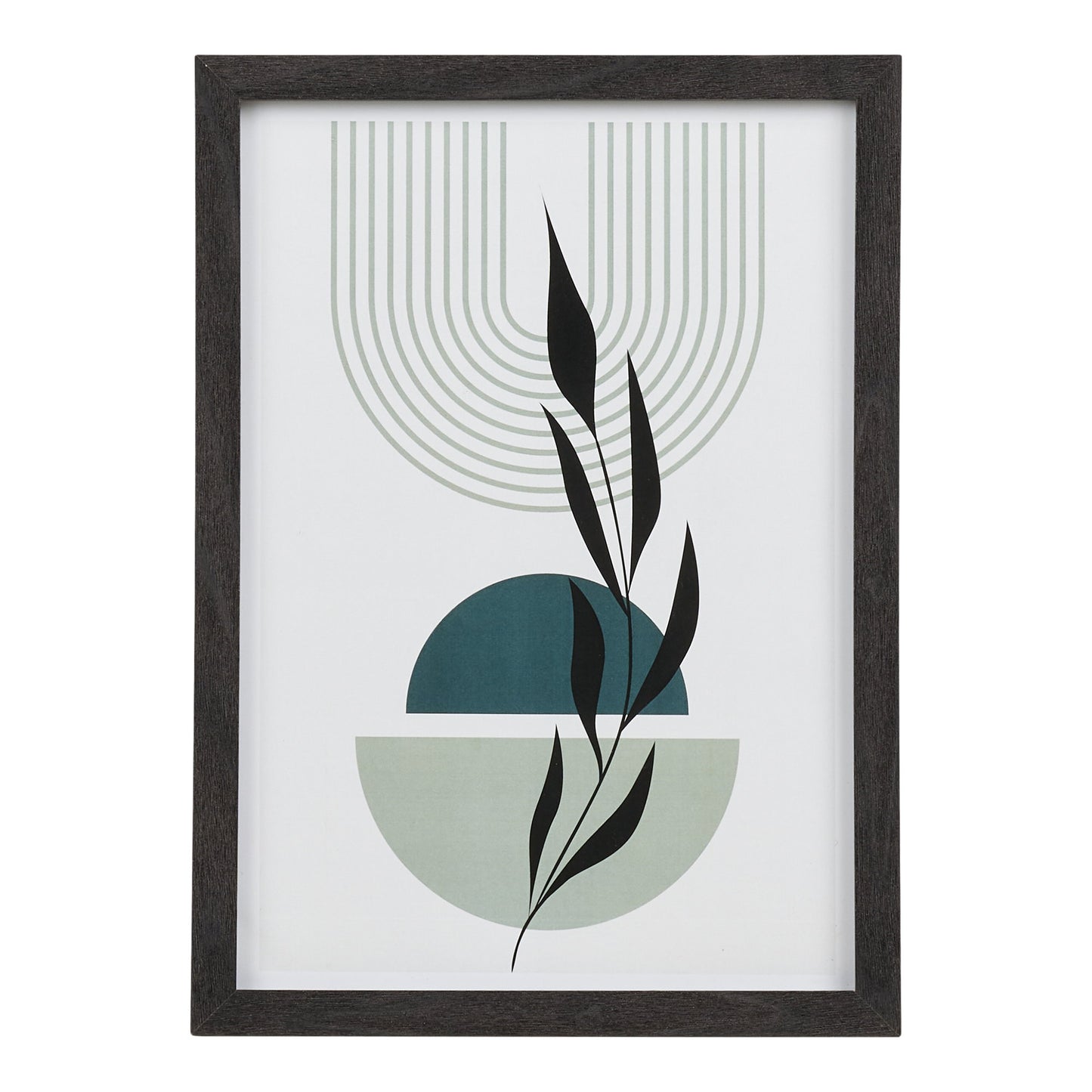 Conjunto de 3 Molduras Aspen em MDF Preto
