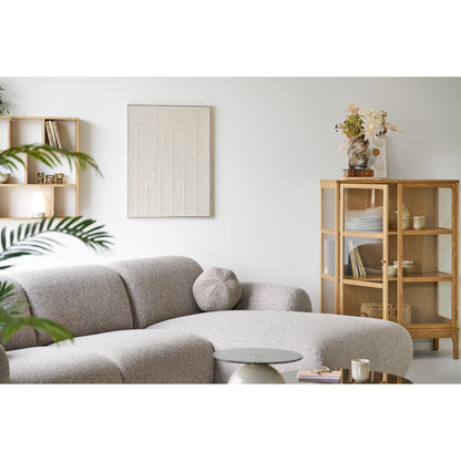 Decoração de Parede em Relevo Ena, Bege 60 × 80 cm