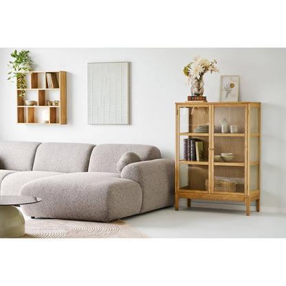 Decoração de Parede em Relevo Ena, Bege 60 × 80 cm