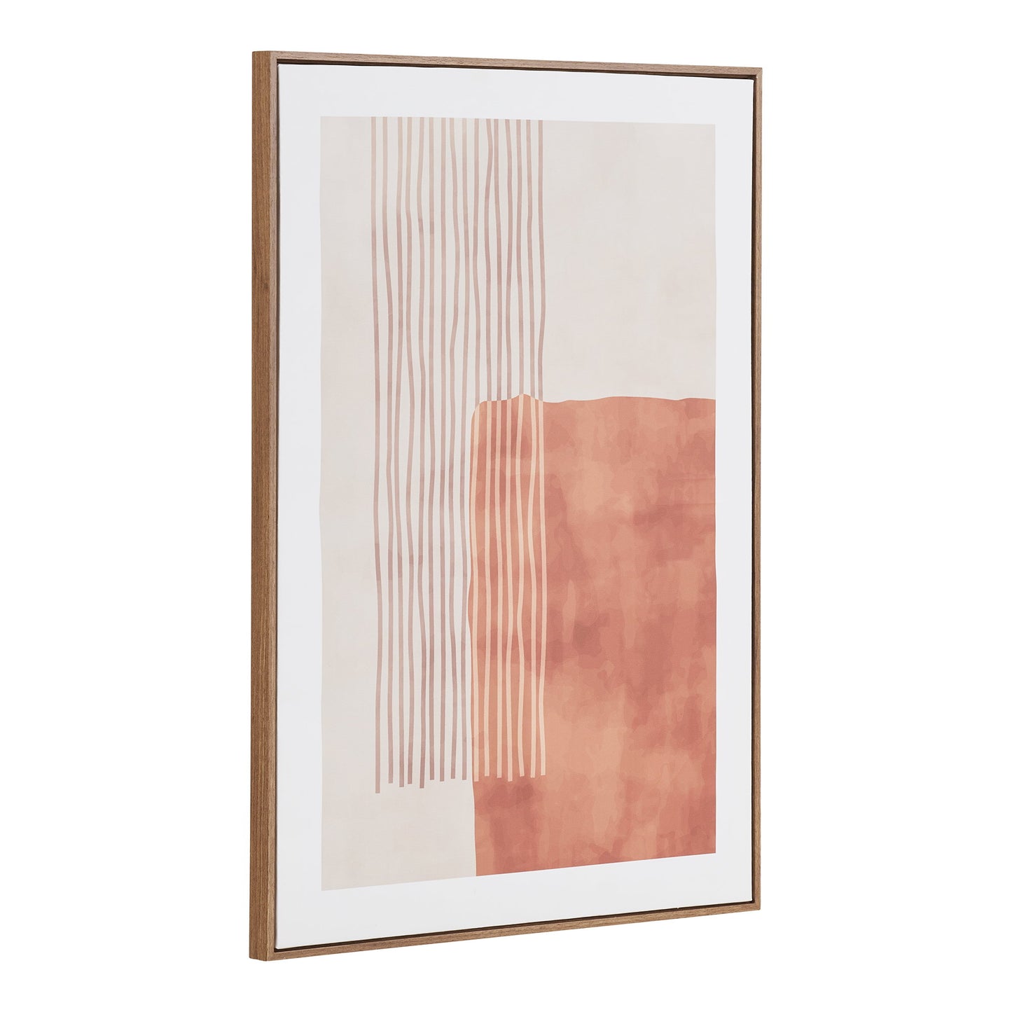 Impressão em Tela Mina N.º 1, Bege e Castanho 50 × 70 cm