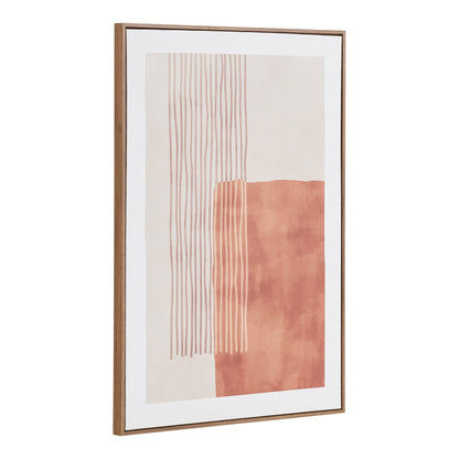 Impressão em Tela Mina N.º 1, Bege e Castanho 50 × 70 cm