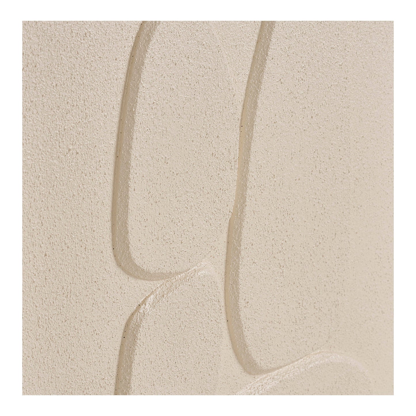 Victoria Embossed Beige Wall Decoration, No. 2 — 60 × 120 cm