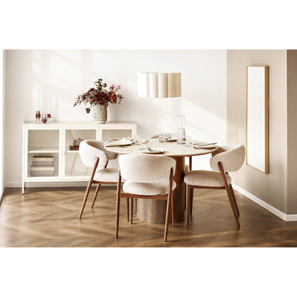 Victoria Embossed Beige Wall Decoration, No. 2 — 60 × 120 cm