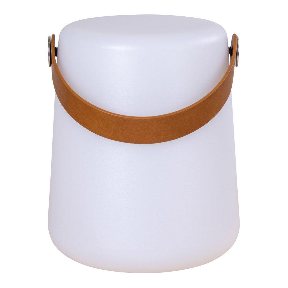 Candeeiro Portátil Bristol com Alça, Recarregável Branco