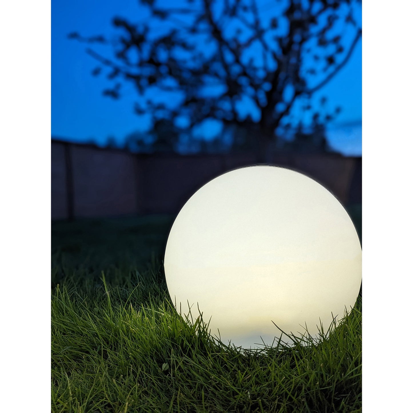 Candeeiro Solar Lifton Recarregável, Branco Ø 25 cm