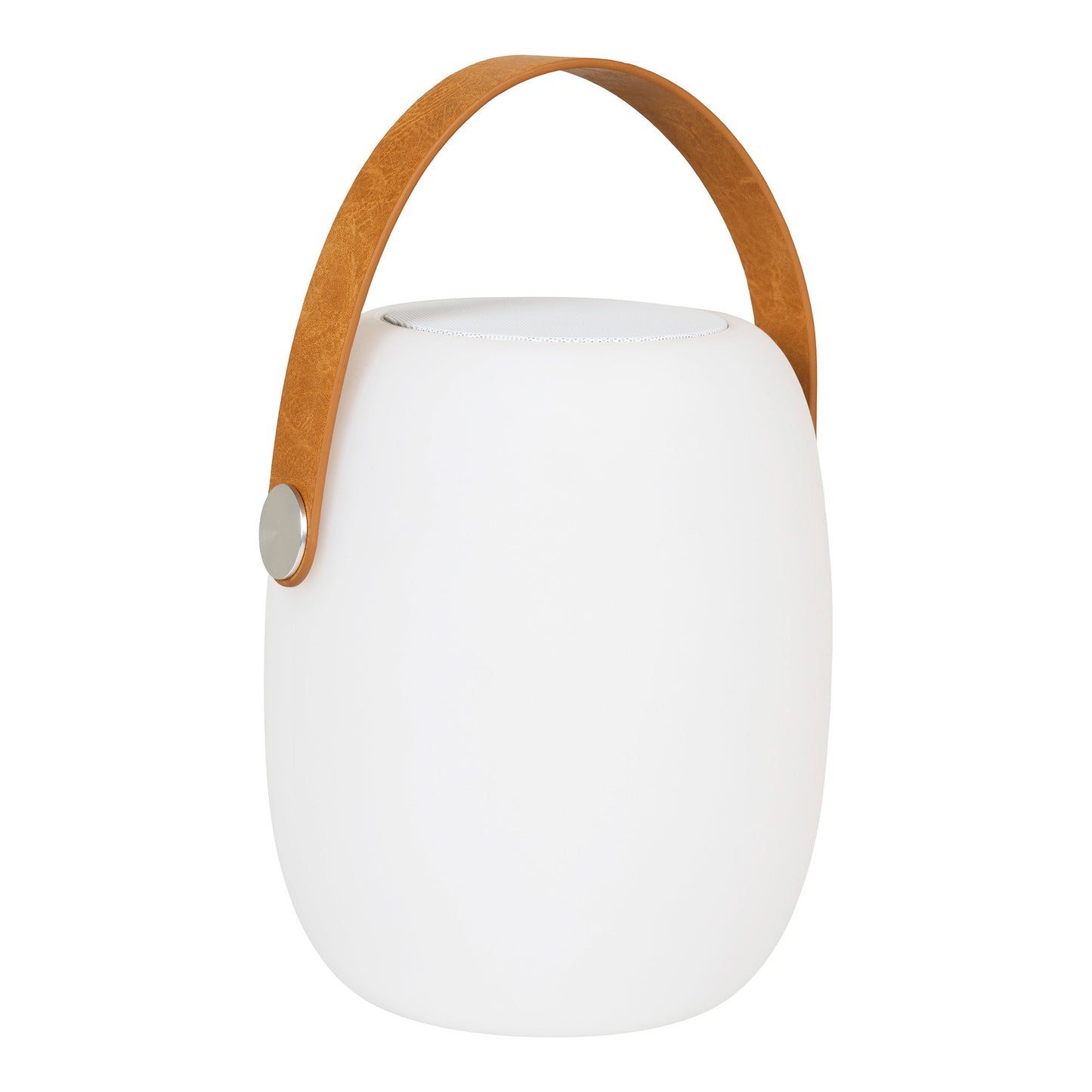 Cardiff LED Lamp with Bluetooth Speaker, White — 21 cm