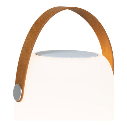 Cardiff LED Lamp with Bluetooth Speaker, White — 21 cm