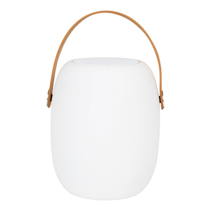 Cardiff LED Lamp with Bluetooth Speaker, White — 21 cm