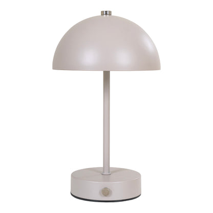 Holt Rechargeable Table Lamp, Sand Metal and Steel