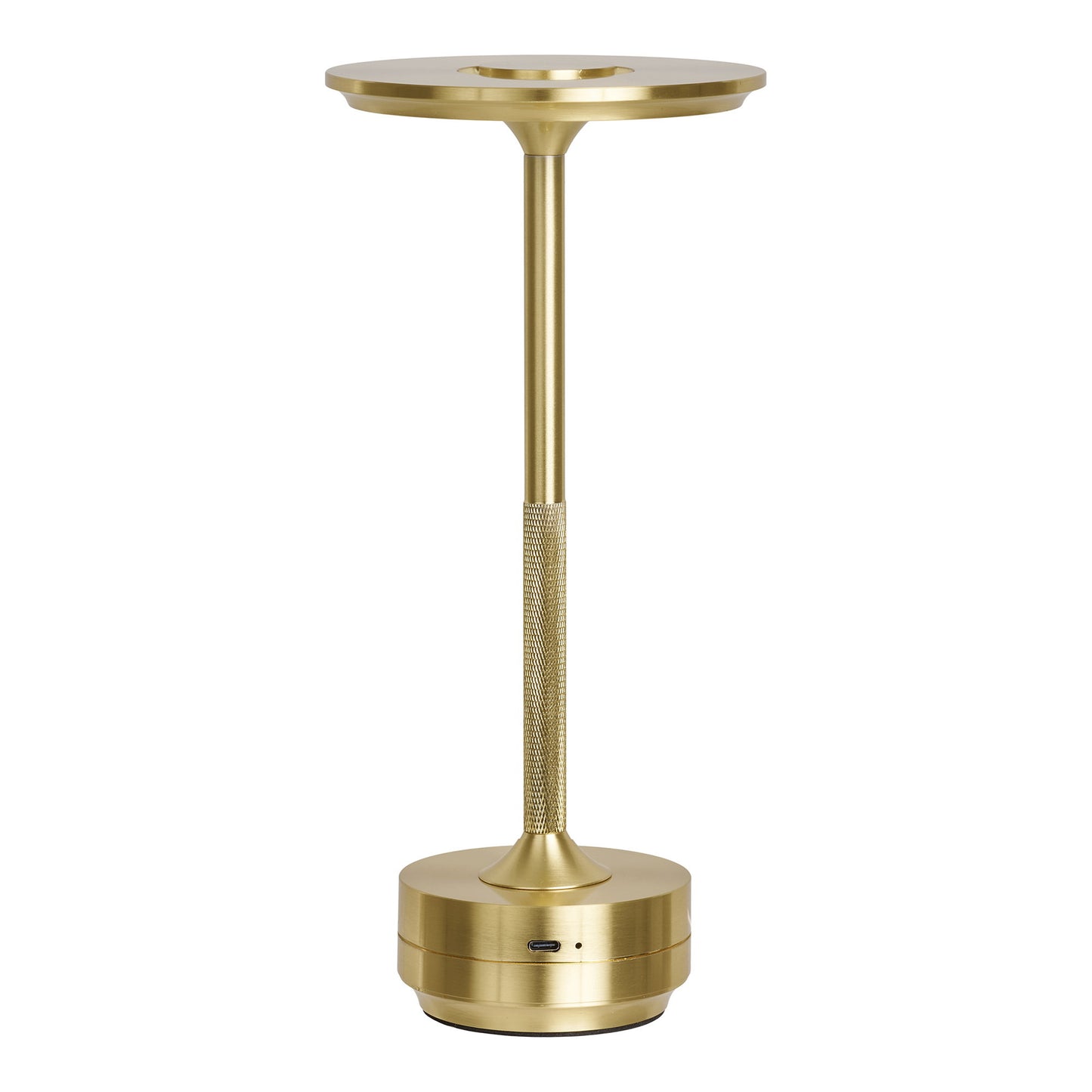 Candeeiro de Mesa Lyneham Recarregável, Metal e Latão