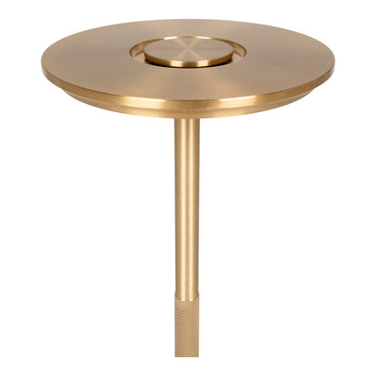 Candeeiro de Mesa Lyneham Recarregável, Metal e Latão