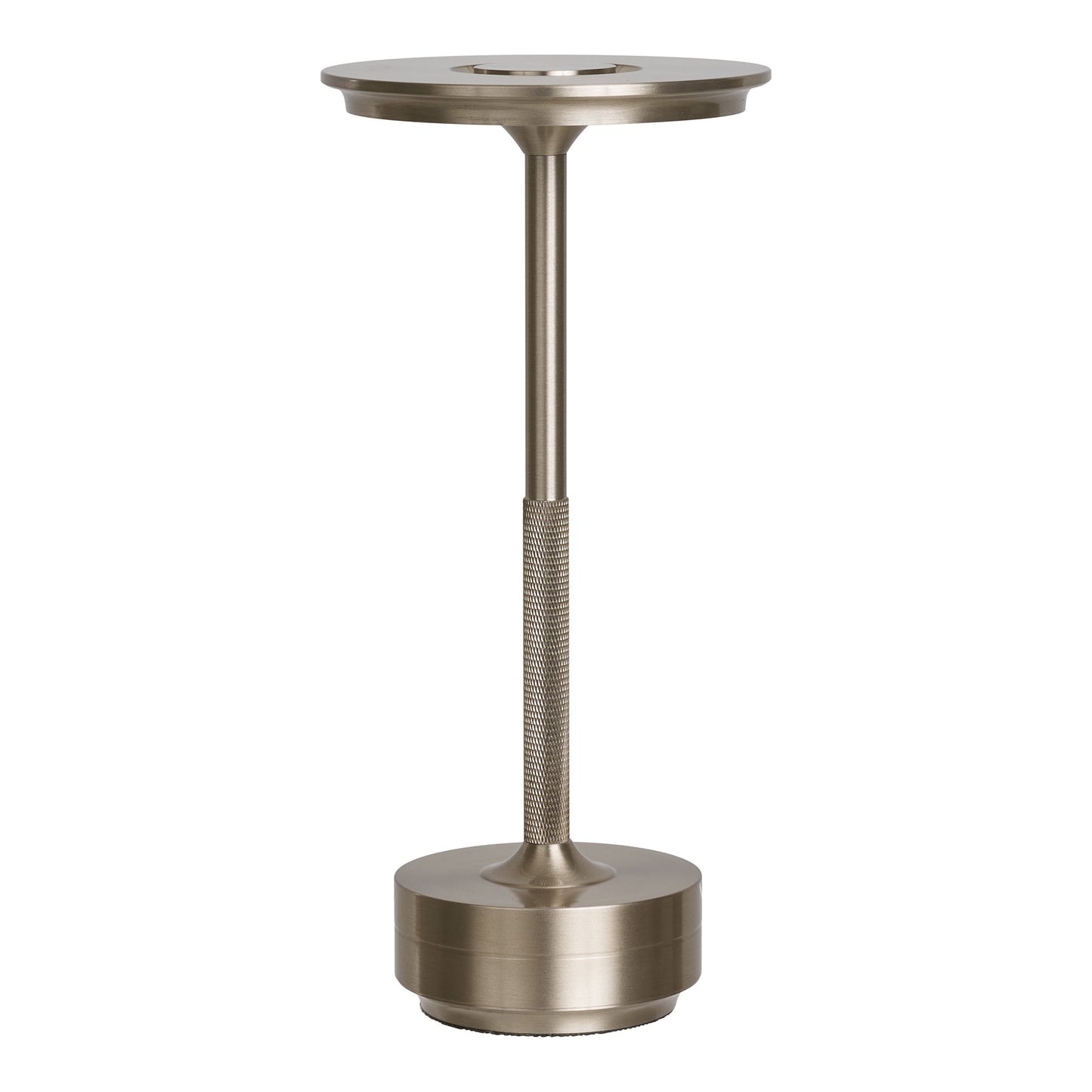 Candeeiro de Mesa Lyneham Recarregável, Metal Prateado
