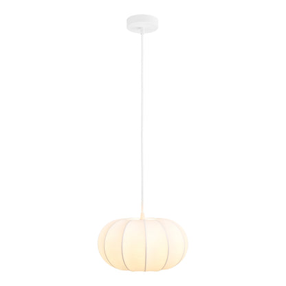 Candeeiro Pendente Coventry em Resina Branca — Ø 28 cm