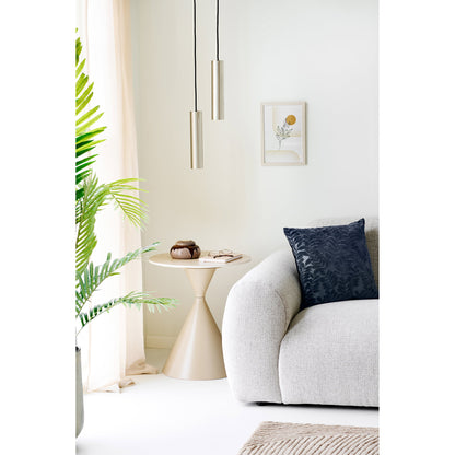 Paris Pendant Lamp in Silver Metal — Ø 6 cm