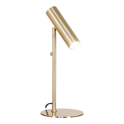 Candeeiro de Mesa Paris em Aço com Acabamento Latão — 47 cm