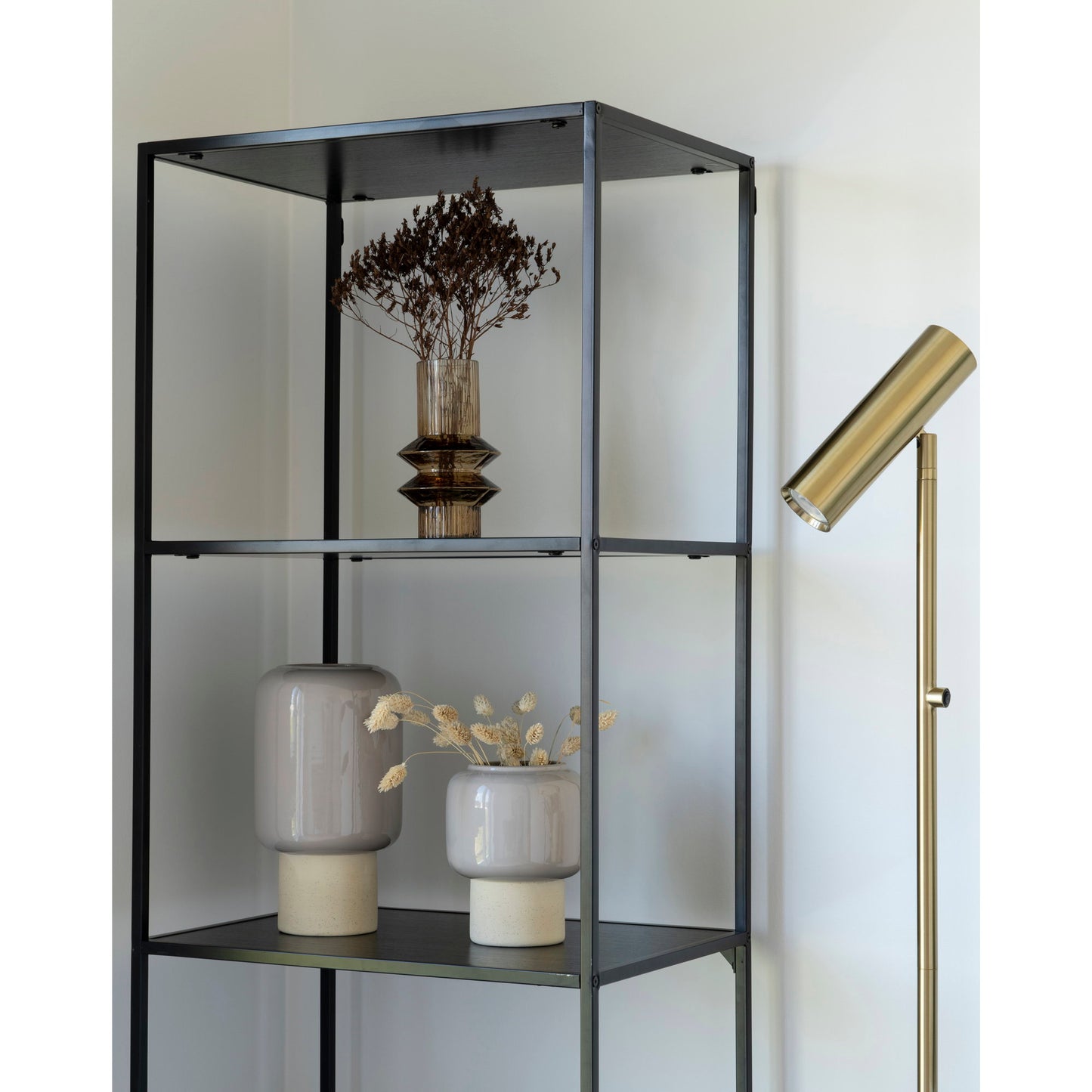 Candeeiro de Pé Paris em Latão, 150 cm
