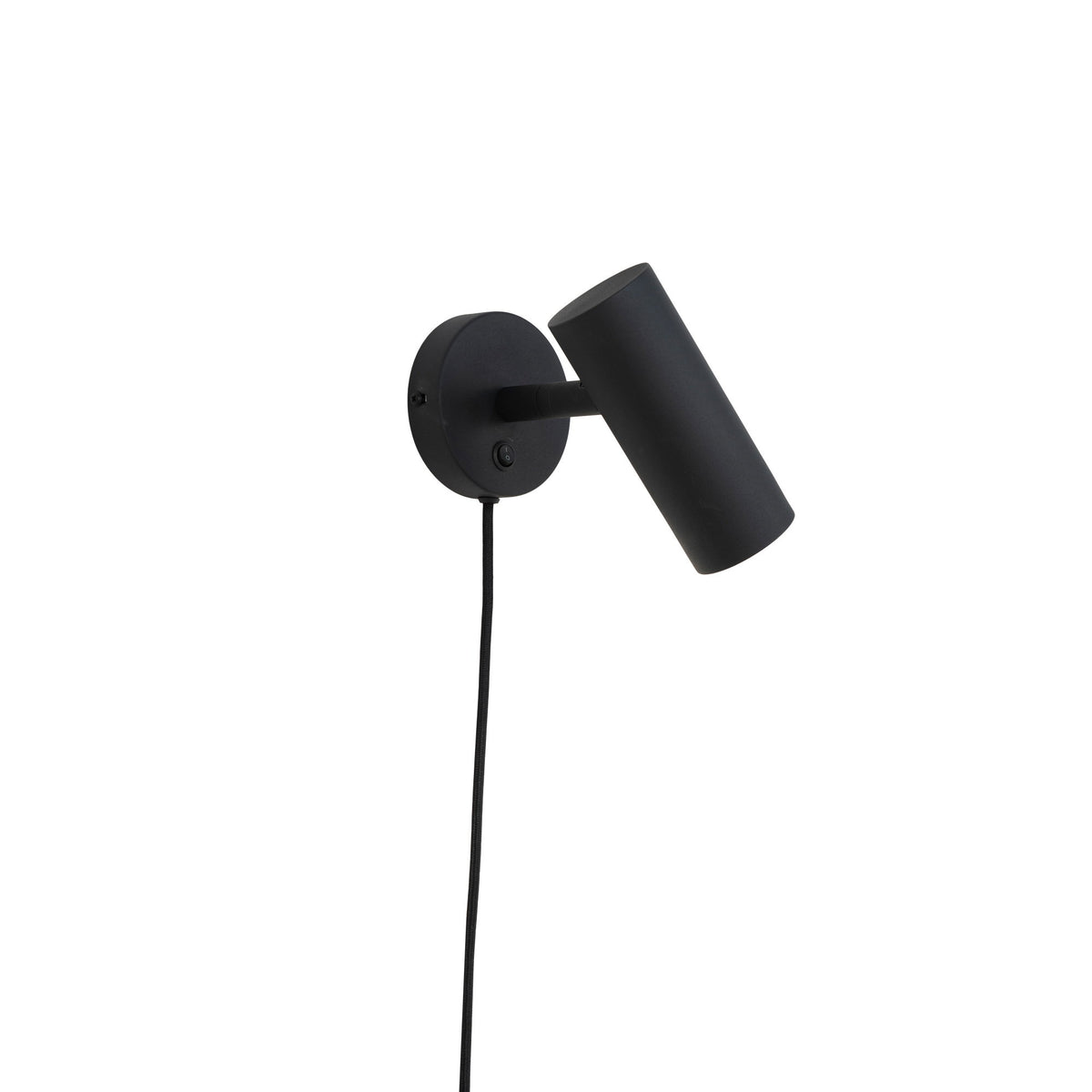 Aplique de Parede Paris em Aço Preto — 22 cm