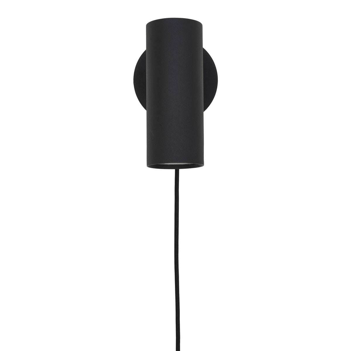 Aplique de Parede Paris em Aço Preto — 22 cm