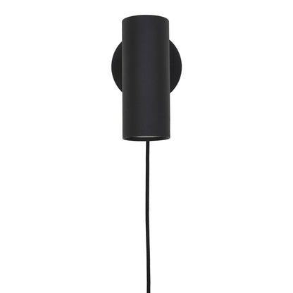 Aplique de Parede Paris em Aço Preto — 22 cm