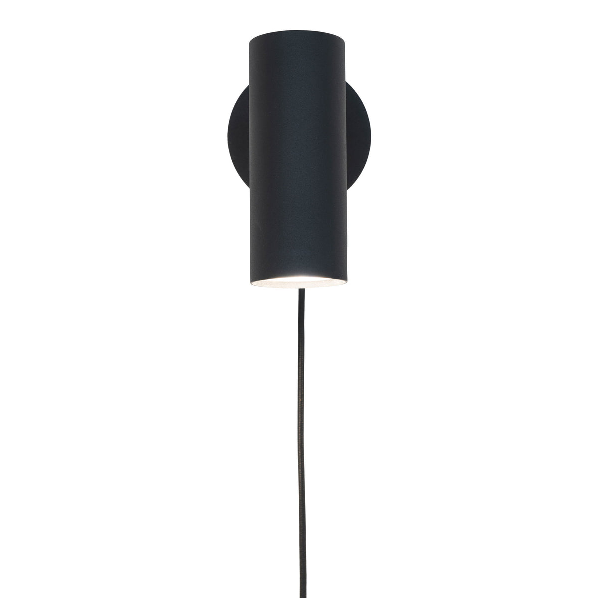 Aplique de Parede Paris em Aço Preto — 22 cm