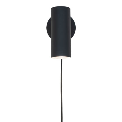 Aplique de Parede Paris em Aço Preto — 22 cm