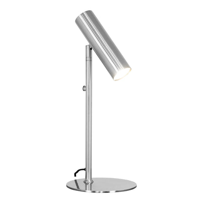 Candeeiro de Mesa Paris em Aço Prateado — 47 cm