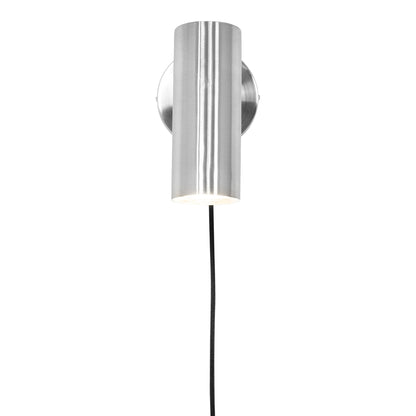 Paris Wall Sconce in Silver Metal — 22 cm