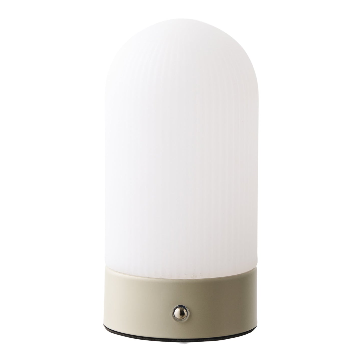 Candeeiro de Mesa Ashford Recarregável, Bege e Branco